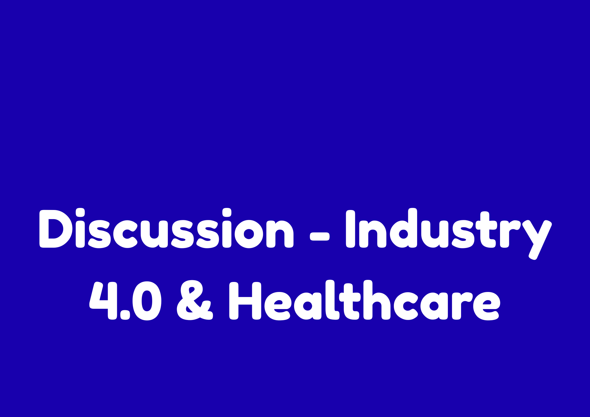 ML Discussion 1