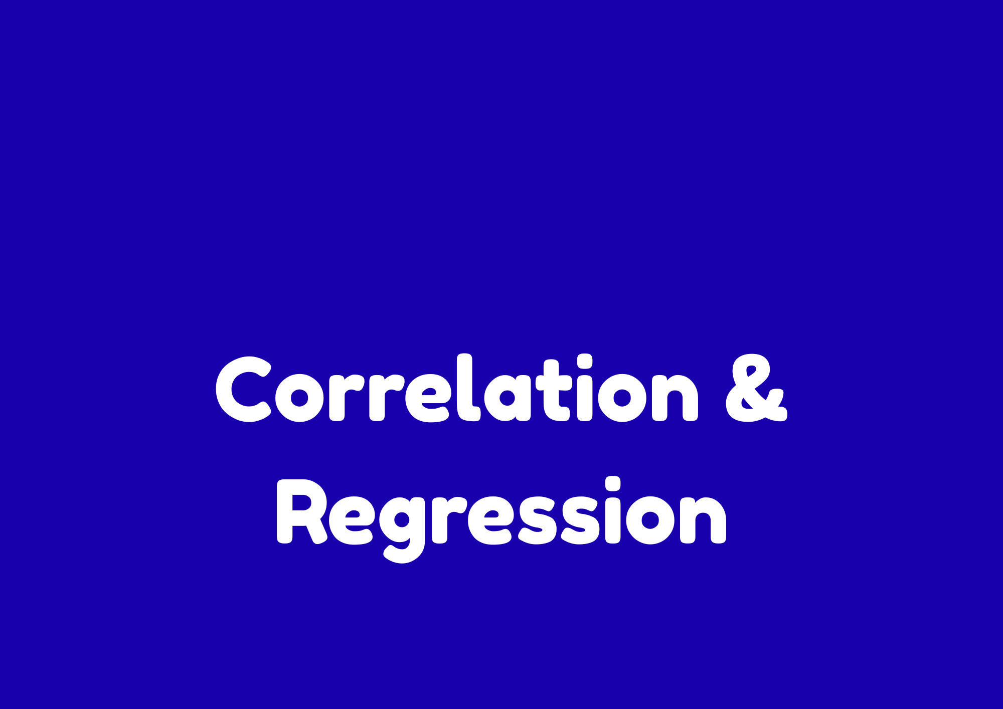 ML Unit 3 Regression